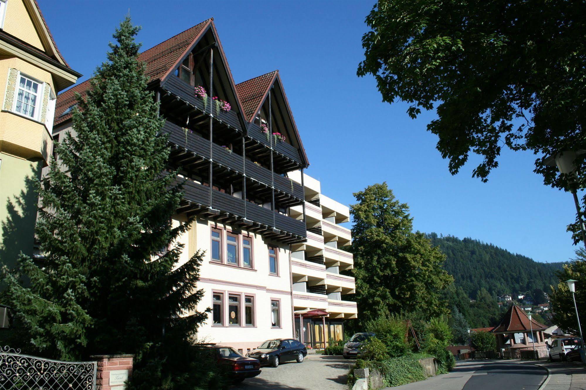Hotel Bergfrieden Bad Wildbad Kültér fotó